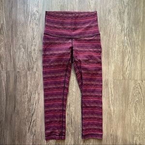 Lululemon High Waisted/Cropped Yoga Leggings
